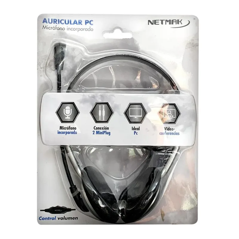 AURICULAR NETMAK NM-001 CON MICROFONO